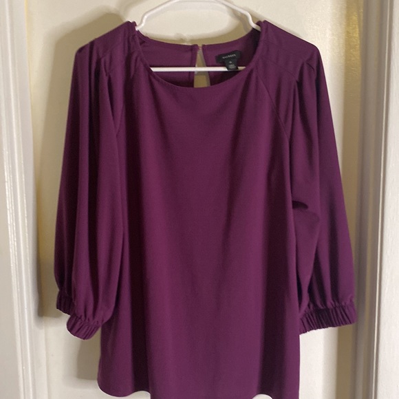 Purple three-quarter shirt by halogen - Picture 1 of 4